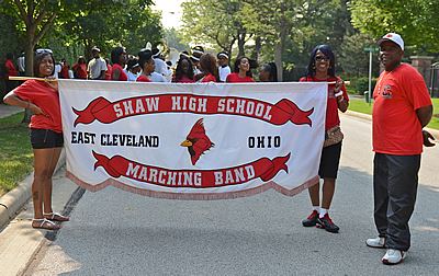 Memorial Day 2012 Shaw High School marching band
